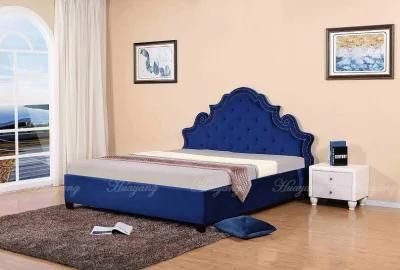 Huayang Bed for Modern Home Furniture King Bed Bedroom Furniture Leather Sofa Bed Bedroom Bed