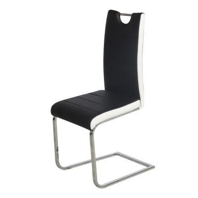 China Wholesale Good Quality Cheap Outdoor PU Leather Dining Chair for Dining Room Furniture