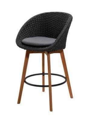 Modern Garden Outdoor Bar Chair for Leisure Restaurant Dining Furniture, Barstool Furniture Tg-Ga1686