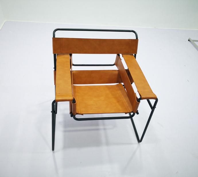 Mircro Leather Straps Wassily Chair