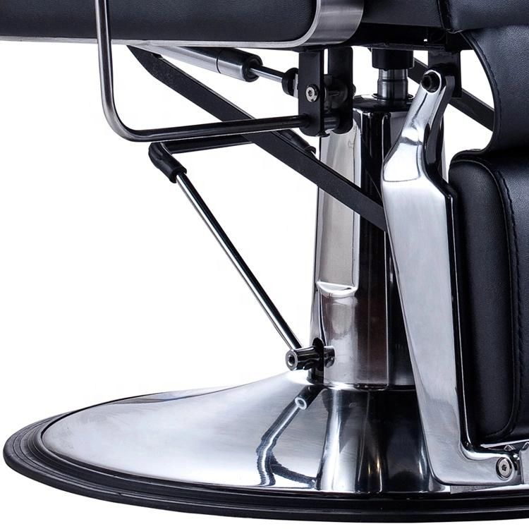 Hl-9294 Salon Barber Chair for Man or Woman with Stainless Steel Armrest and Aluminum Pedal