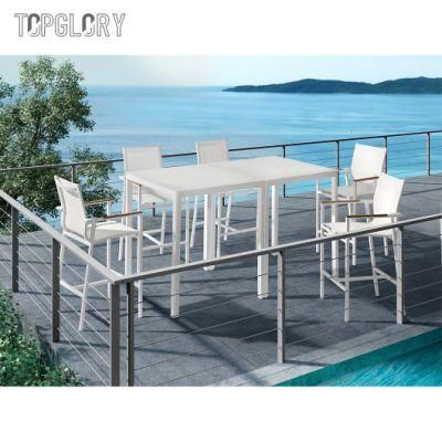 Modern Outdoor Garden Home Restaurant Villa Patio Bar Bistro Dining Set Chair Table Furniture