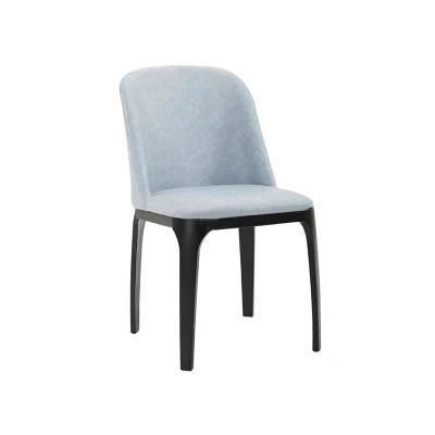 China Designed Banquet Dining Chair Luxury Leather Hotel Usage Restaurant Hotel Metal High Quality Dining Chair