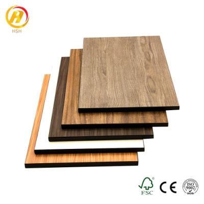 E0 E1 6mm Medium Density Fiberboard High Gloss Wood Grain UV / HDF / HPL Melamine Laminated Particle Board Raw Plain MDF Forkitchen Furniture