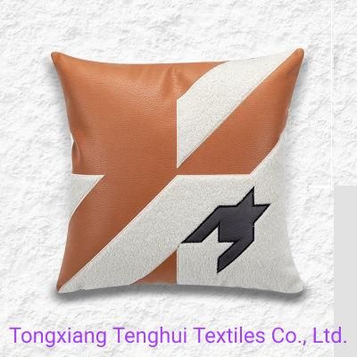 New Design Teddy Velvet with Thousand Bird Leather Fabric Use for Pillow and Sofa Fabric