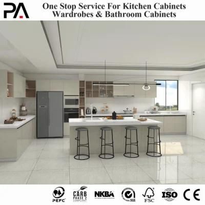 PA Made in China Custom Pull Down Basket Cabinets Kitchen Shaker Luxury Kitchen Cabinet