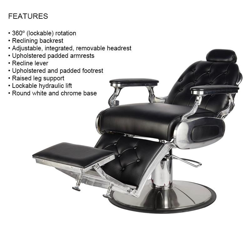 Reclining Hydraulic Salon Styling Beauty SPA Chair Haircut Barber Chair for Salon Beauty