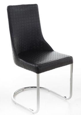 Modern PU Leather Metal Dining Room Chair
