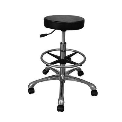 Aluminum Alloy Durable Leather Lab Use ESD Stainless Chair