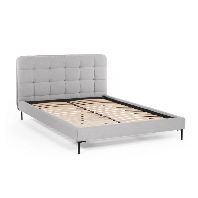 Custom Product Modern Home Furniture Bedroom Simple Design Bed Frame