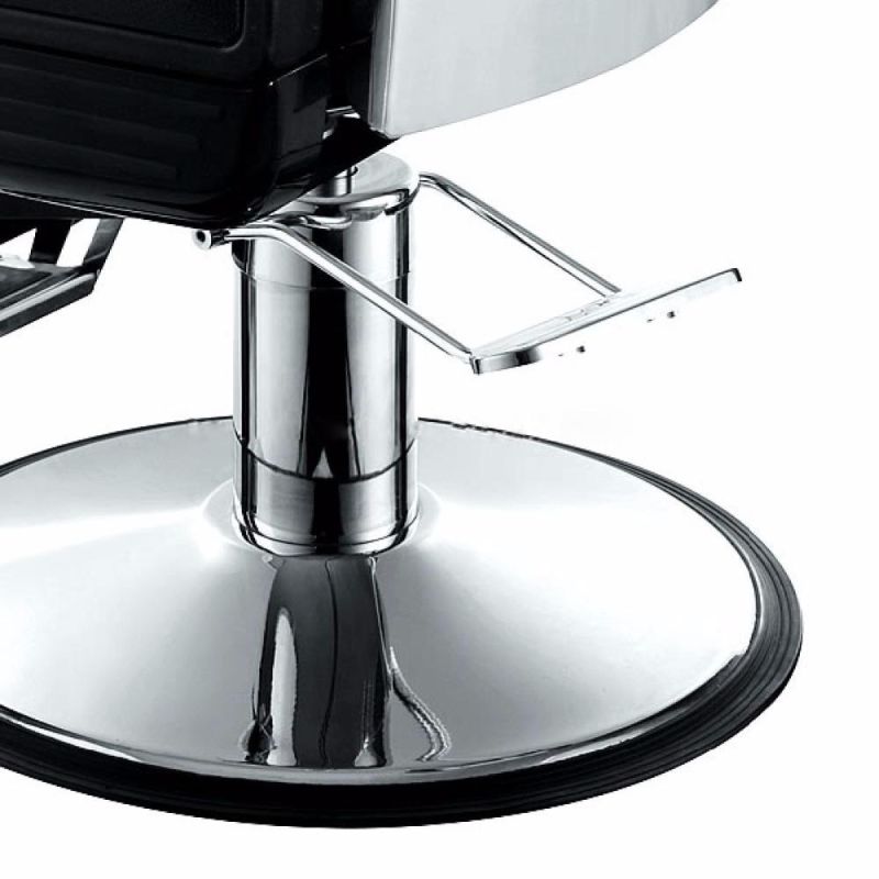 Hl- 8189b Salon Barber Chair for Man or Woman with Stainless Steel Armrest and Aluminum Pedal