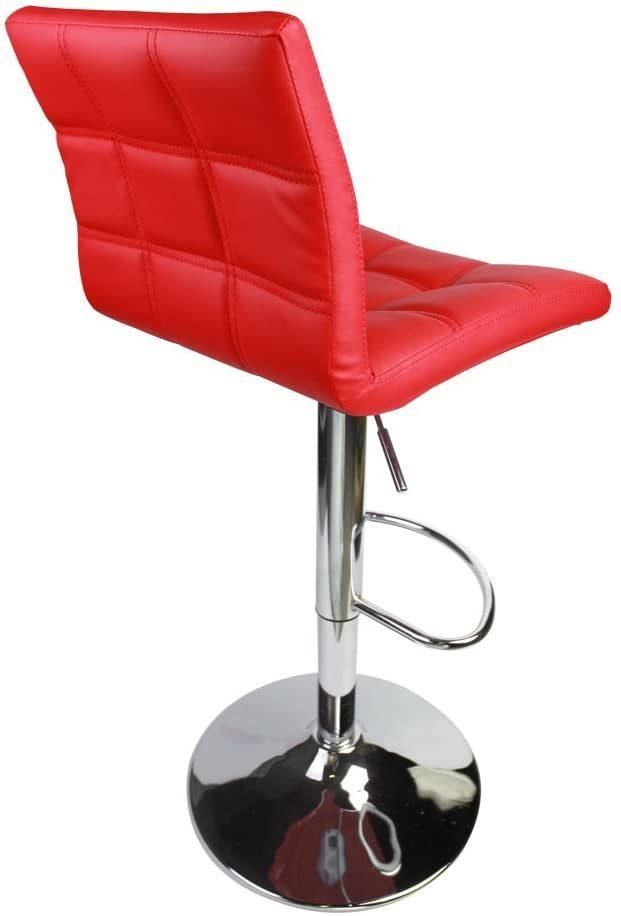 Modern Leather High Kitchen Bar Chair