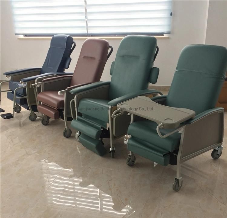 Bt-Cn019 Hospital Medical Furniture Nursing Home Elderly Care Recliner Chair