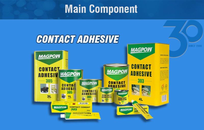 Yellow Color Contact Gum High Viscority Super Bonding Contact Adhesive Gum Liquid Neoprene Glue for Furniture