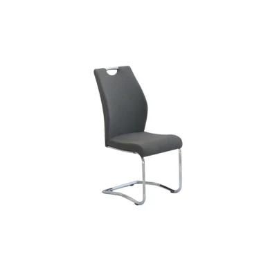 Metal Legs Modern Leather Home Hotel Furniture Dining Chair