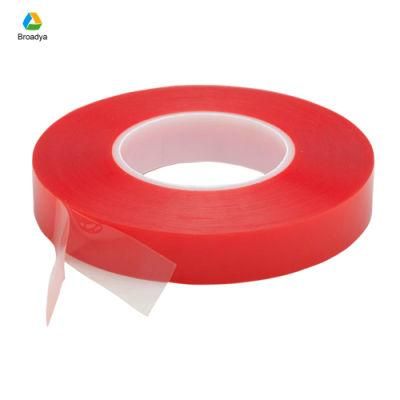 Broadya Tape By6965 Pet Red Tape/Red Pet Film for Indoor&amp; Outdoor Advertising