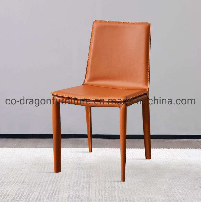 Modern Luxury Leather Dining Chair Set for Home Furniture