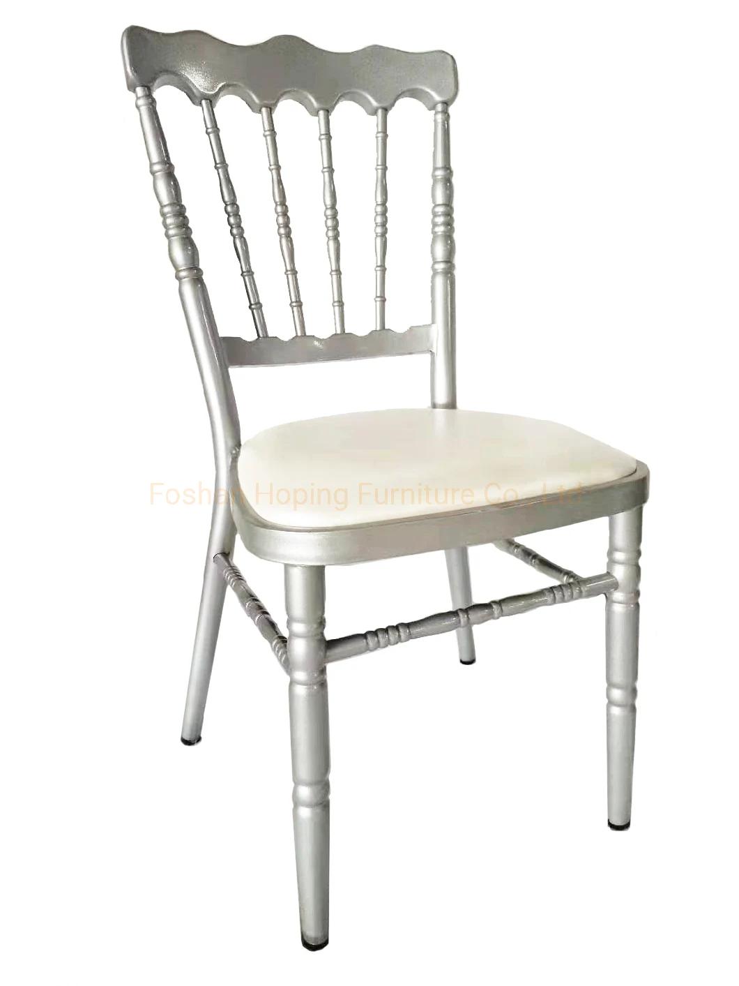 Plated Gold Chairs Powder Silver and Gold Chaircheap Colored Popular Wedding Reticulation Cross Back Chair Dining Room Steel Furniture