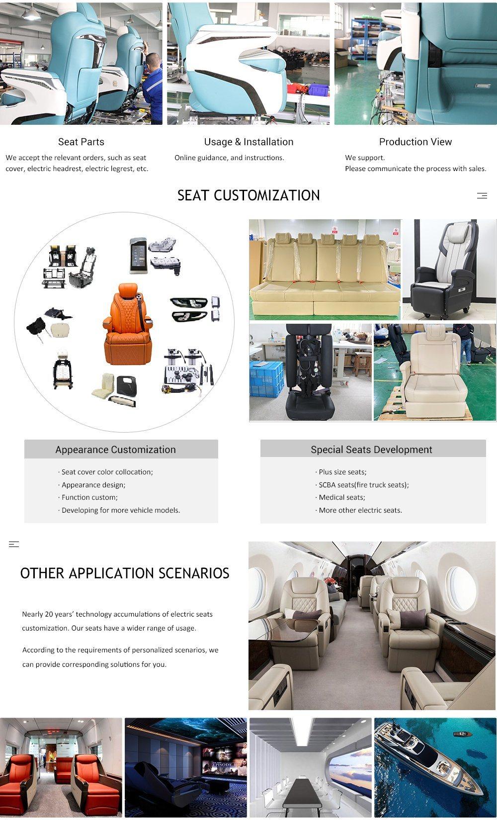 Jyjx063 Carseat Bed Sofa V Class 260L Car Seat with Recliner Massage