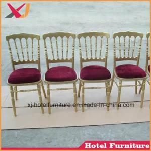 Steel/Aluminum Napoleon Chair for Banquet/Restaurant/Hotel/Wedding