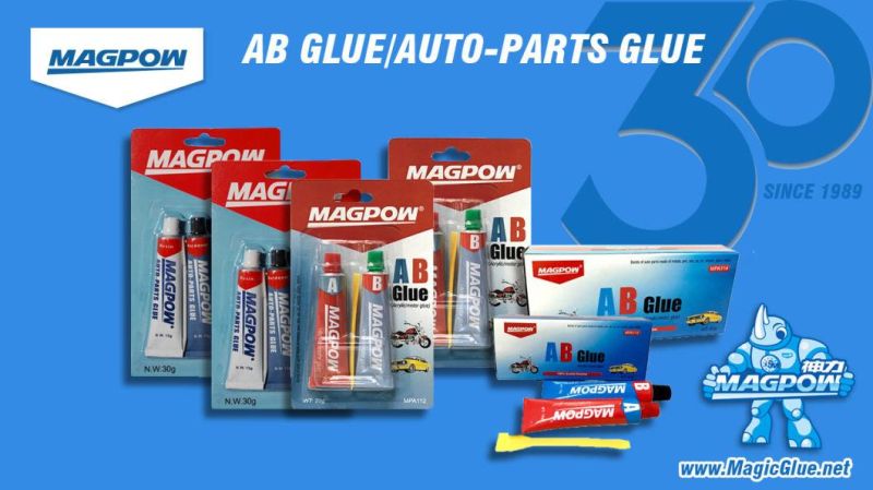 Magpow Fast Curing Modified Acrylic Ab Adhesive Glue for Auto Spare Parts