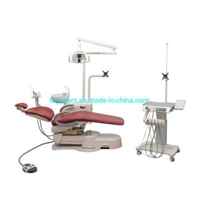 Factory Price Dental Leather Instrument Dental Unit Chair Ergonomic with High Quality