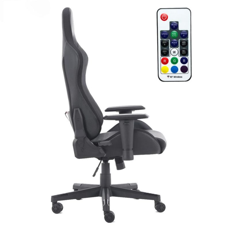 Best Comfortable Leather PVC Butterfly Tilt Mechanism Ergonomic Massage Gaming Chair
