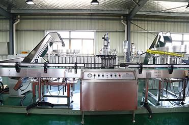 Hot Sale Affordable and Quality Full Automatic Aerosol Leather Brightener Filling Line