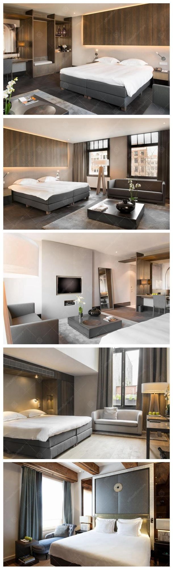 Luxury Design European Style Hotel King Size Bedroom Furniture Sets