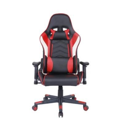 Wear-Resistant PU Fabric Gaming 135 Degree Recline Adjustable Gaming Chair with Adjustable Armrest