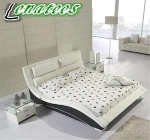 A042 Europe Modern King Size Leather Soft Bed