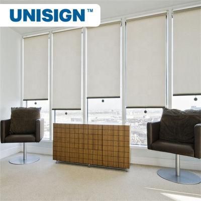 Unisign PVC Coated Woven Roller Blind Blackout Curtain Fabric