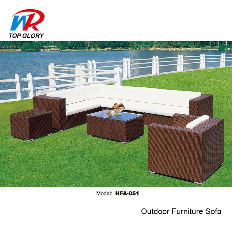 Luxury Outdoor Sofa Large Patio Sectional Furniture Patio Garden Sets