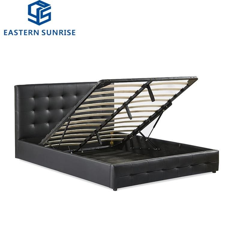 Latest Factory Price Soft PU Leather Beds