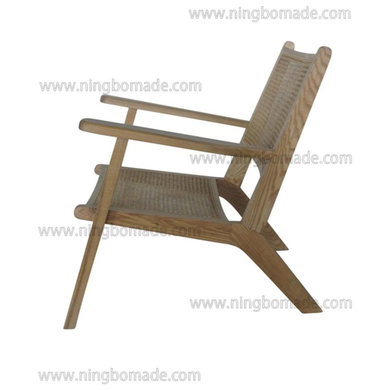Elegant Rattan Upholstery Furniture Nature Ash Rattan Leisure Chair