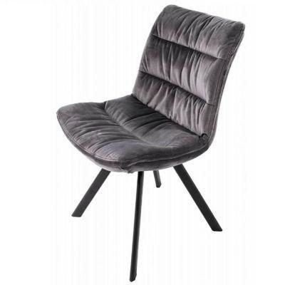 Wood Saddle Leather Bedroom Dining Chair for Home Hotel Cafe