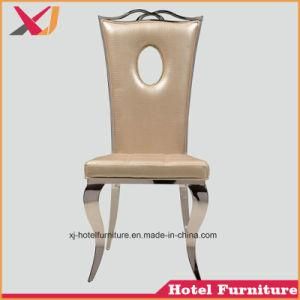 Wholesales Stainless Steel Furniture Dining Chair for Home/Banquet/Hotel/Wedding