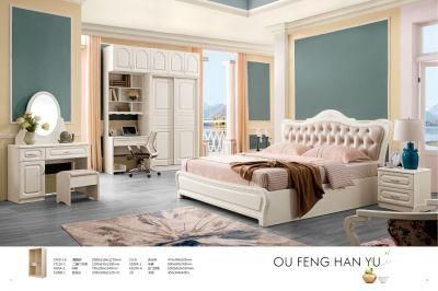 Shunde Home Bedroom Furniture King Size Bed