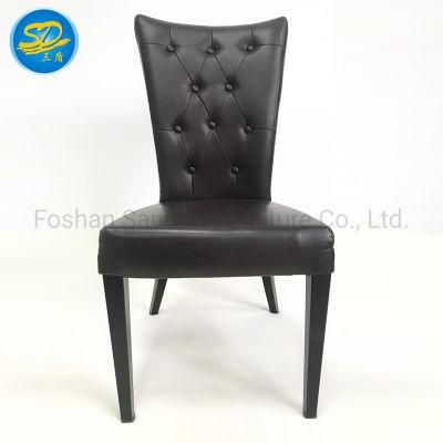 Factory Wholesale for PU Leather Wood Grain Imitated Dining Chair
