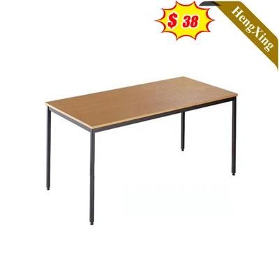 Simple Office Metal Movable Fold Folding Conference Desk Training Room School College Study Meeting Dining Table