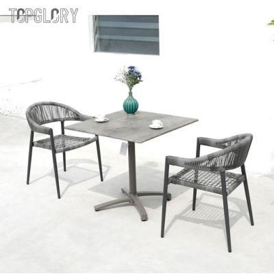 Classic Simple Design Modern Home Outdoor Garden Leisure Coffee Table and Chair