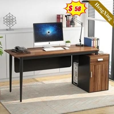 Wholesale MFC Wooden White Oak Color Home Office Furniture Living Room Study Table Computer Laptop Desk with Drawers Cabinets