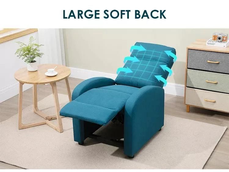 Soft High Density Foam Back Reclining Gaming Chair with Footrest
