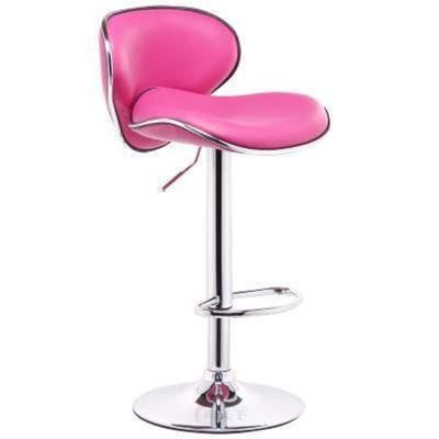 Swing Sedie Bar Esterno Polipropilene Chaise De Bar Leather Adjustable Bar Chair