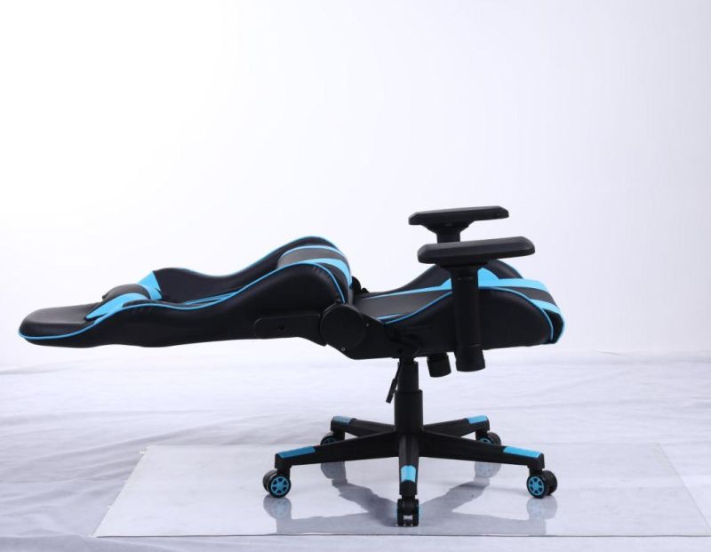 2022 Hot-Selling Black and Blue Handsome Computer Best Office Gaming Chair