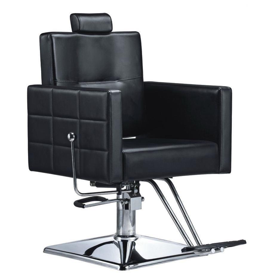 Hl-1180 Salon Barber Chair for Man or Woman with Stainless Steel Armrest and Aluminum Pedal