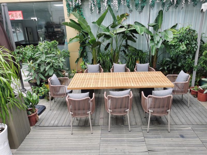 Modern Style Garden Outdoor Patio Outdoor Rattan Furniture Table and Chair