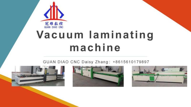 Good Price Vacuum Membrane Press Machine for PVC, Veneer, Hot Transfer, Leather