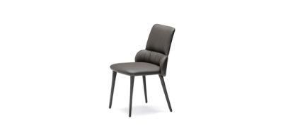 CFC-11 Dining Chair/Microfiber Leather//High Density Sponge//Metal Base/Italian Style Dining Set in Home and Hotel