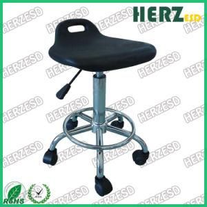 ESD Cleanroom Lab Black Chair with PU Foam